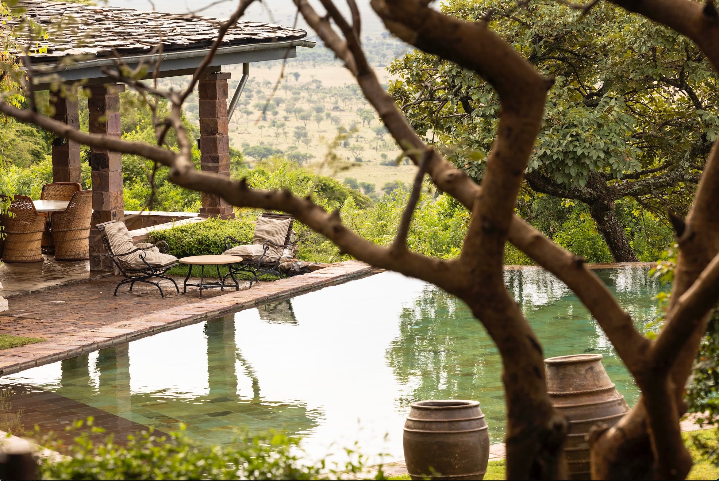 Sasakwa outdoor pool area