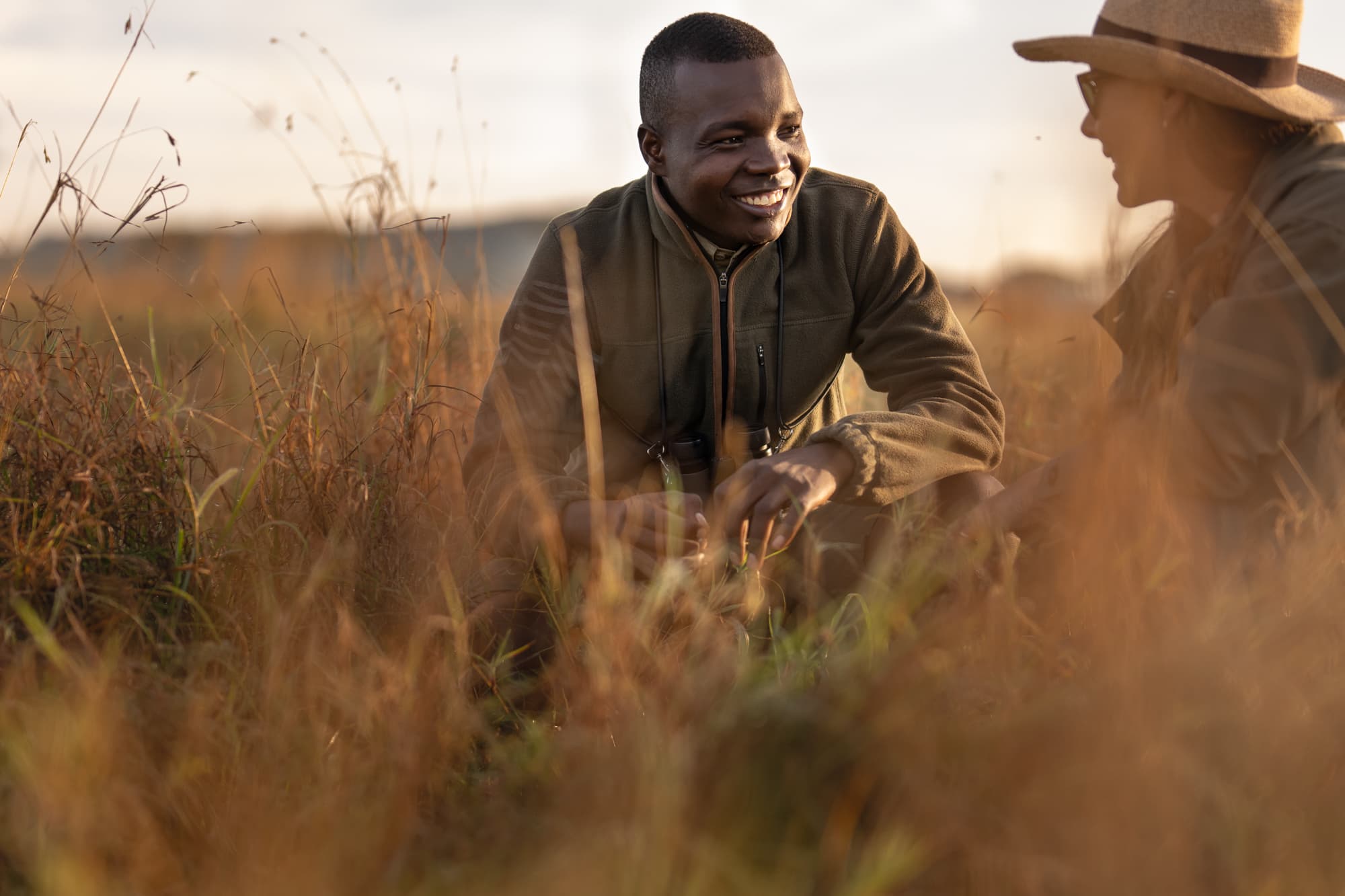 Guided safari walk