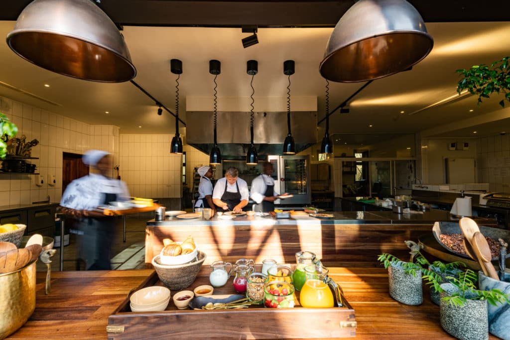 Sasakwa lodge kitchen